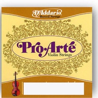 D'Addario Pro-Arte Violin String set 1/16 Scale, Medium Tension