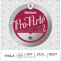 D'Addario Pro-Arte Viola String Set, Long Scale, Medium Tension
