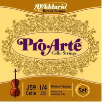 D'Addario Pro-Arte Series 1/4 size Cello strings  String Set EOFY Sale Price