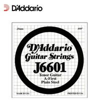 D'Addario J6601 Plain Steel Tenor Guitar Single String, .010 - A First