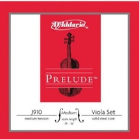 D'addario Prelude Viola String Set Medium Scale 15" - 16" Medium Tension 