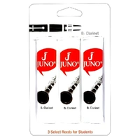 Vandoren Juno Reeds Bb Clarinet Strength 3  (3 PacK)  