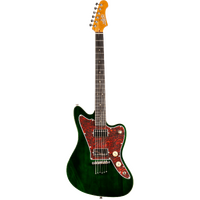 Jet JJ-350 HH Electric Guitar with Maple Fretboard – Green