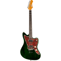 Jet JJ-350 HH Electric Guitar with Maple Fretboard – Green