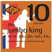 Rotosound JK10 Jumbo King Phosphor Bronze 10 - 50 Acoustic Guitar Strings