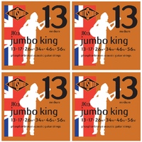 4 Sets Rotosound JK13 Jumbo King Phosphor Bronze 13 - 56  Acoustic Guitar Strings