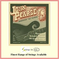 John Pearse JP2150M Phosphor Bronze Mandolin Strings, Medium 11 - 40