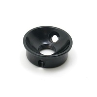 BBT Modern Style Recessed Cup Jack - Metric Thread - Black