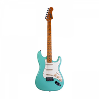 Jet JS-300 SSS Electric Guitar Sea Foam Green - Roasted Maple Neck