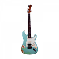 Jet JS-400-RELIC-SFG HSS Electric Guitar - Seafoam Green - Relic