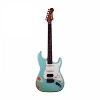 Jet JS-400-RELIC-SFG HSS Electric Guitar - Seafoam Green - Relic