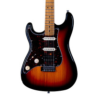 Jet JS-400-SB HSS Electric Guitar - Sunburst  - Left Hand