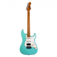 Jet JS-400-SFG HSS Electric Guitar - Sea Foam Green - Roasted Maple Neck