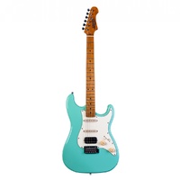 Jet JS-400-SFG HSS Electric Guitar - Sea Foam Green  - Roasted Maple Neck