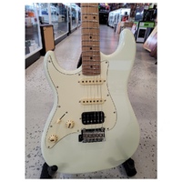 Jet JS-400-WH-LH HSS Electric Guitar - White - Left Hand