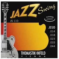 Thomastik JS110 Jazz Swing Flat Wound Electric Guitar Strings 10 - 44