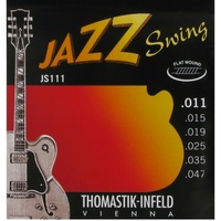 Thomastik-Infeld Jazz Swing Flatwound Electric Guitar Strings - Light .011-.047