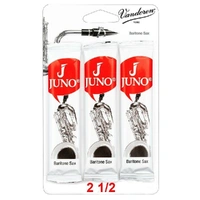 Vandoren Juno Reeds Baritone Saxophone  Strength 2.5  (3 PacK) 