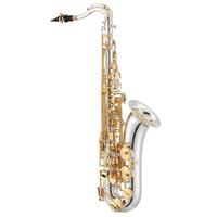 Jupiter JTS1100SGQ Tenor Saxophone 1100 Series Silver Body, Gold Keys, Backpack Case