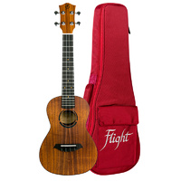 Flight Juliana Acacia Concert Ukulele C/w Bag