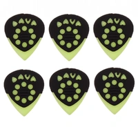 Dava Jazz Grips Nylon  - 6 Green Nylon Picks