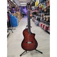 Katoh K10256 Hispania Classical Guitar w/Preamp and Onboard Effects - Cognac