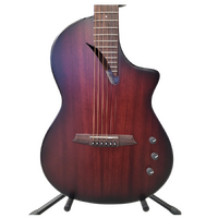 Katoh Hispania Acoustic / Electric Guitar Mahogany - Cognac Burst With Bag