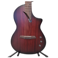 Katoh Hispania Acoustic / Electric Guitar Mahogany - Cognac Burst With Bag