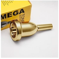 Bach 22 24K Gold Plated Tuba / Sousaphone Megatone Mouthpiece