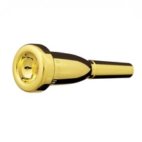 Vincent Bach MegaTone Trumpet Mouthpiece - 1 D Gold Plated K3511DGP