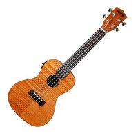 Kala KA-CEME Exotic Mahogany Concert Acoustic / Electic Ukulele - Built-in Tuner