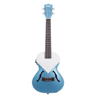 Kala  KA-JTE-CHRD Tenor Archtop Acoustic / Electric Ukulele  EQ Chicago Red