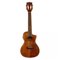 Kala KA-KCGE-C Electric-Acoustic Koa Concert Ukulele C/w Transit Case