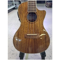 Kala KA-KCGE-C Electric-Acoustic Koa Concert Ukulele C/w Transit Case