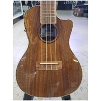 Kala KA-KCGE-C Electric-Acoustic Koa Concert Ukulele C/w Transit Case