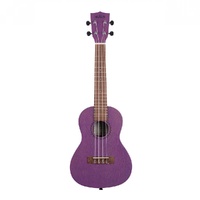 Kala Royal Purple Watercolor Meranti Concert Ukulele