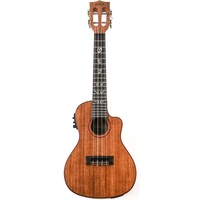 Kala Solid Australian Blackwood acoustic / Electric Concert Ukulele