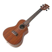 Kala KA-SMHCE-C Electric-Acoustic Cutaway Concert Ukulele, Solid Mahogany
