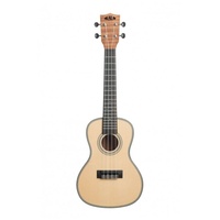 Kala Solid Spruce Top Exotic Mahogany - Concert Ukulele Exotic Mahogany back