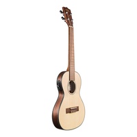 Kala KA-SSTU-CE Travel Acoustic / Electric Concert Ukulele Solid Spruce Top