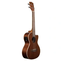 Kala KA-TE-C  Mahogany Tenor Ukulele, Acoustic / Electric with Cutaway with EQ