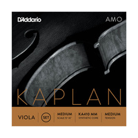 D'Addario Kaplan Amo Viola String Set, Medium Scale, Medium Tension