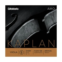 D'Addario Kaplan Amo Viola G String, Short Scale, Medium Tension