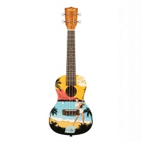 KALA Learn To Play ELVIS Blue Hawaii Concert Ukulele STARTER KIT