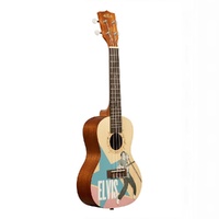 KALA Learn To Play ELVIS ROCKABILLY Concert Ukulele STARTER KIT