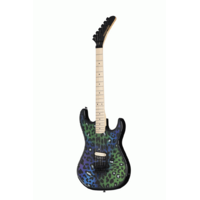 Kramer Electric Guitar Baretta w/ Soft Case Rainbow Leopard