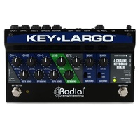 Radial Key-Largo Keyboard Mixer with Balanced DI Outs with 2x2 interface