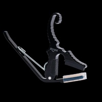 Kyser Quick-Change Short Cut Partial Guitar Capo for Six String Guitars , KG3BA