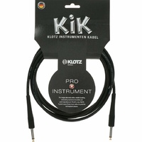 Klotz pro instrument cable with gold tip - 29.5ft- 9m - Straight to Straight