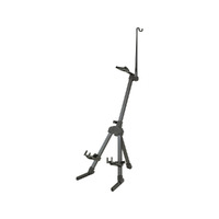 K&M 15530 Violin Stand (Black) - Foldable Design - KM-15530 Made in Germany